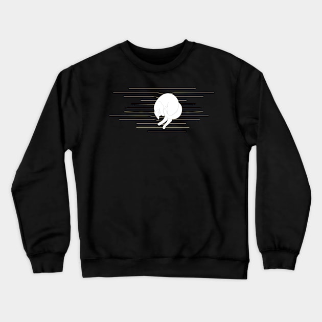 Cat Sleeping Crewneck Sweatshirt by MichelMM